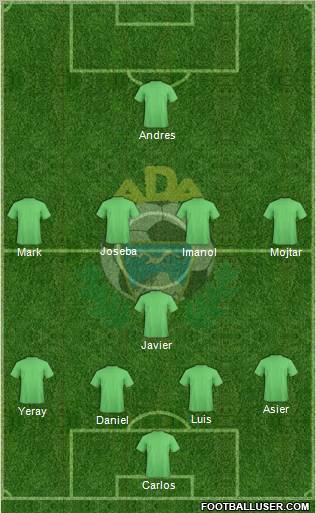 A.D. Alcorcón Formation 2011