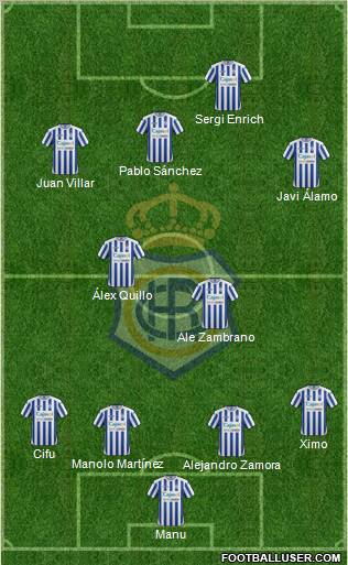 R.C. Recreativo de Huelva S.A.D. Formation 2011