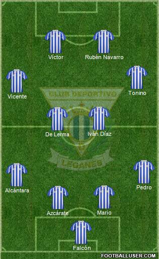 C.D. Leganés S.A.D. Formation 2011
