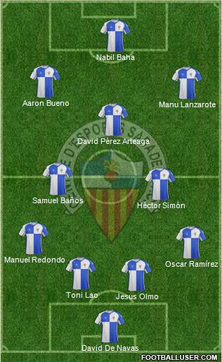 C.E. Sabadell Formation 2011