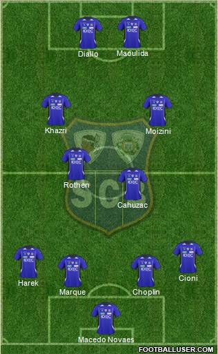 Sporting Club Bastia Formation 2011