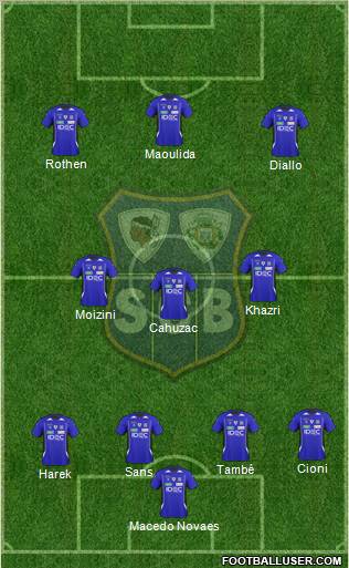 Sporting Club Bastia Formation 2011