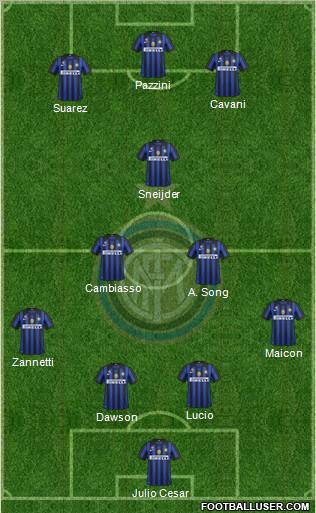 F.C. Internazionale Formation 2011