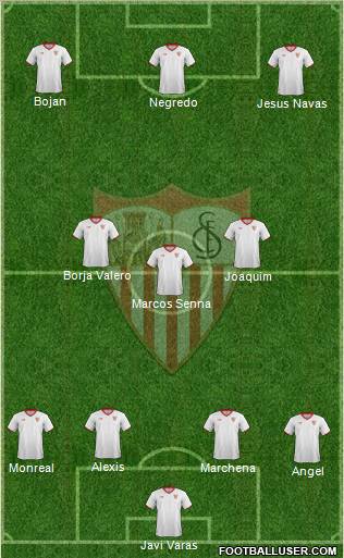 Sevilla F.C., S.A.D. Formation 2011