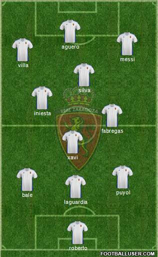 R. Zaragoza S.A.D. Formation 2011