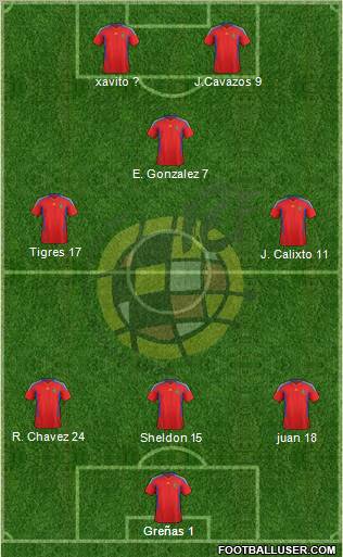 Spain Formation 2011