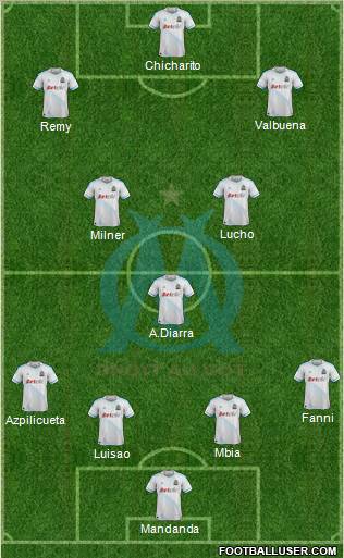 Olympique de Marseille Formation 2011