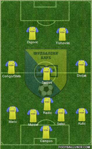 FK Modrica Maxima Formation 2011