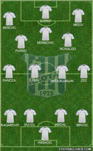 FK Leotar Trebinje Formation 2011
