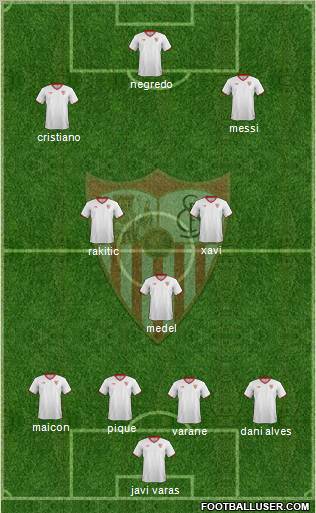 Sevilla F.C., S.A.D. Formation 2011