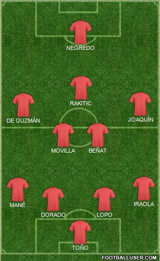 Pro Evolution Soccer Team Formation 2011