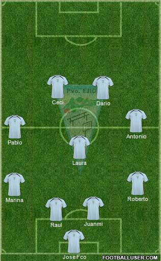 C.P. Ejido S.A.D. Formation 2011