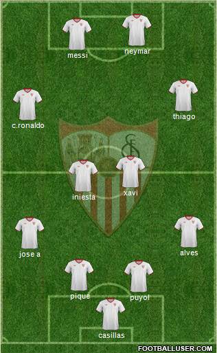 Sevilla F.C., S.A.D. Formation 2011