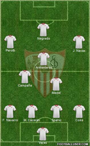 Sevilla F.C., S.A.D. Formation 2011