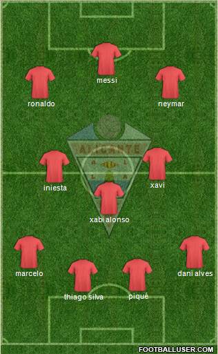 Alicante C.F. Formation 2011