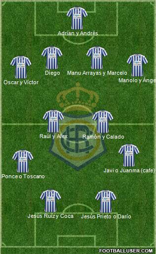 R.C. Recreativo de Huelva S.A.D. Formation 2011