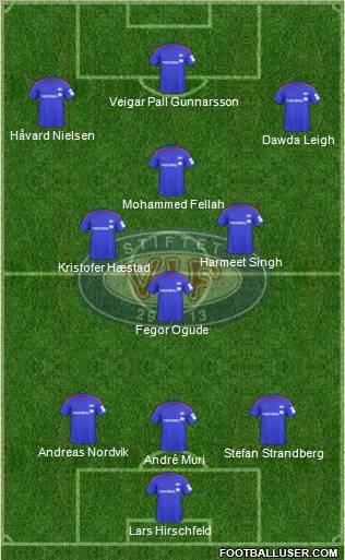 Vålerenga Fotball Formation 2011
