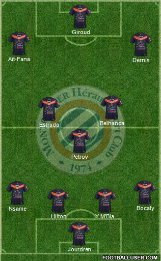 Montpellier Hérault Sport Club Formation 2011