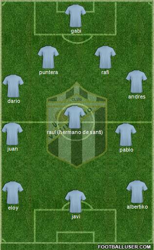 U.D. Vecindario Formation 2011