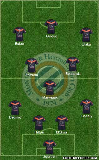 Montpellier Hérault Sport Club Formation 2011