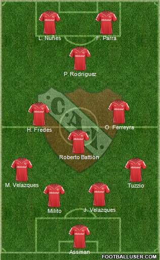 Independiente Formation 2011