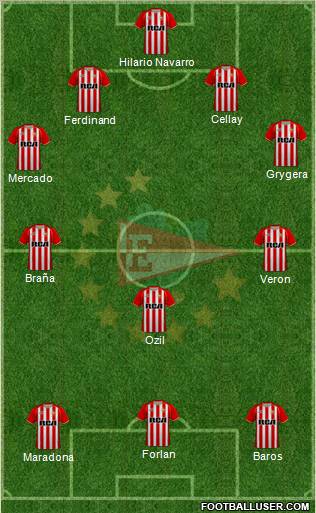 Estudiantes de La Plata Formation 2011