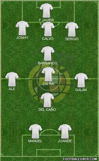 Spain Formation 2011