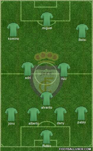 Real Jaén C.F. Formation 2011