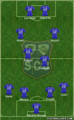 Sporting Club Bastia Formation 2011