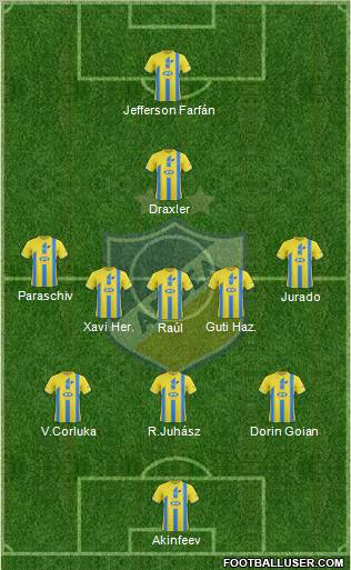 APOEL Nicosia Formation 2011
