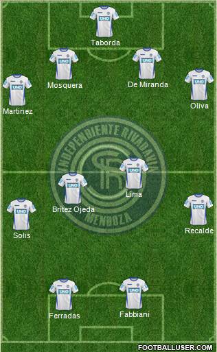 Independiente Rivadavia de Mendoza Formation 2011