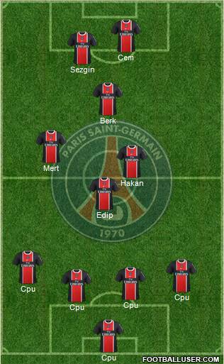 Paris Saint-Germain Formation 2011