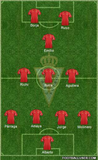 Real Murcia C.F., S.A.D. Formation 2011