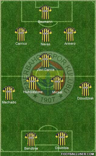 Fenerbahçe SK Formation 2011
