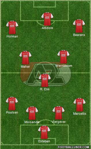 AZ Alkmaar Formation 2011