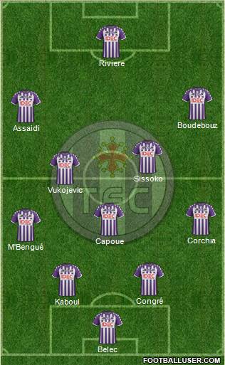 Toulouse Football Club Formation 2011