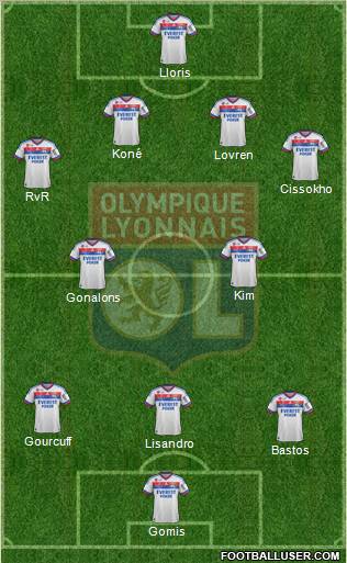 Olympique Lyonnais Formation 2011