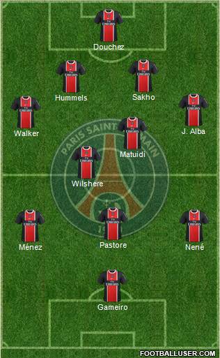 Paris Saint-Germain Formation 2011
