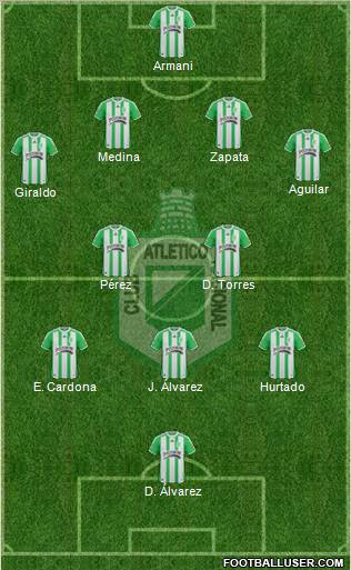 CDC Atlético Nacional Formation 2011
