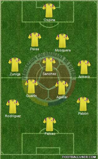 Colombia Formation 2011