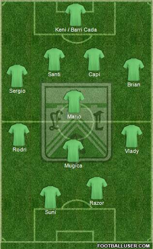 Ferro Carril Oeste Formation 2011