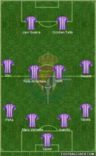 R. Valladolid C.F., S.A.D. Formation 2011