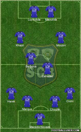 Sporting Club Bastia Formation 2011