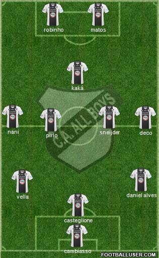 All Boys Formation 2011