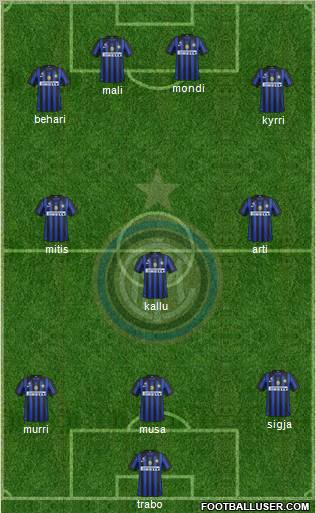 F.C. Internazionale Formation 2011