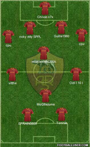 AS Roma Formation 2011