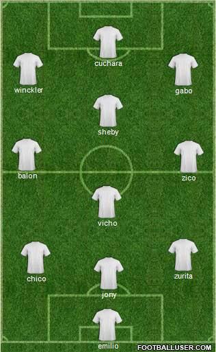 Pro Evolution Soccer Team Formation 2011