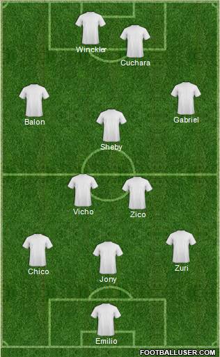 Pro Evolution Soccer Team Formation 2011