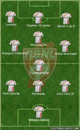 A.S. Nancy Lorraine Formation 2011