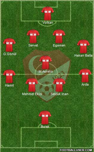 Turkey Formation 2011